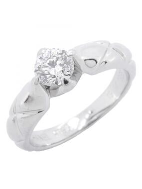 Chanel Ring Platinum With Diamond #276132C17B